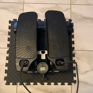 Stepper with resistance bands